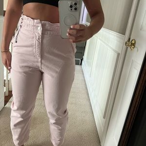 Zara pants pink